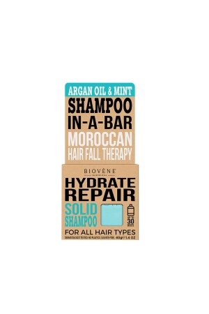 Hydrate Repair Argan-Mint-Shampoo - 1