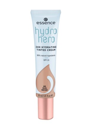 Hydro Hero Tinte Cream – getönte Feuchtigkeitscreme Nr. 20, 30 ml - 2