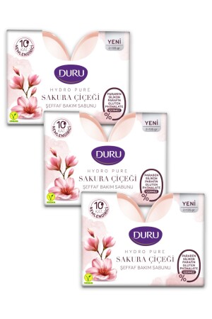 Hydro Pure Sakura Çiçeği 9 Adet Sabun 3x450 gr 509440M-3 - 2