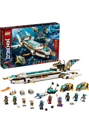 Hydro Ship 71756 – U-Boot-Spielzeugbauset mit Ninjago Kai und Lloyd U (1159 Teile) RS-L-71756 - 3