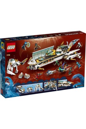 Hydro Ship 71756 – U-Boot-Spielzeugbauset mit Ninjago Kai und Lloyd U (1159 Teile) RS-L-71756 - 7