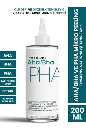 Hydro Solution Aha-bha Ve Pha Mikro Peeling Temizleyici Cilt Tonu Eşitleyici Tonik 200 ml FP.25.01.037.001 - PROCSIN