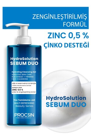 Hydrosolution Niacinamid-Gesichtsreinigungsgel für fettige und zu Akne neigende Haut 200 ml - 4