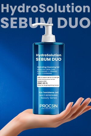 Hydrosolution Niacinamid-Gesichtsreinigungsgel für fettige und zu Akne neigende Haut 200 ml - 6