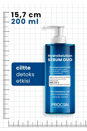 Hydrosolution Niacinamid-Gesichtsreinigungsgel für fettige und zu Akne neigende Haut 200 ml - 7