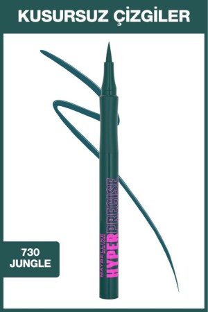 Hyper Precise All Day Liquid Liner 730 Jungle Green - Maybelline New York