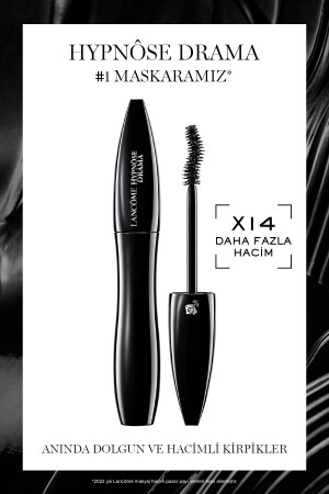 Hypnôse Drama Instant Plump and Volume Effect Mascara 01 Black 3605531812213 - 1