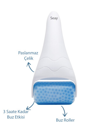 Ice Roller Gesichts- und Körpermassagegerät, Derma-Massage und Hautkühlungstherapie, effektiv IceRollerSeay - 3