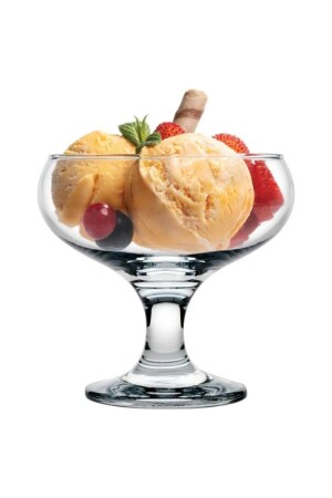 MNZ-Ice Ville Ice Cream Bowl / Ice Cream Bowl Plain 2 قطع - Paşabahçe