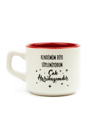 Ich bin so wunderbar, weiße Venus-Tasse – Geschenk-Keramik-Tasse - 1