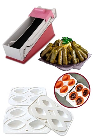 Içli Köfte Yapma Aparatı Kalıbı Ve Yaprak Sarma Makinesi Set HYD-4081674-5766 - 1