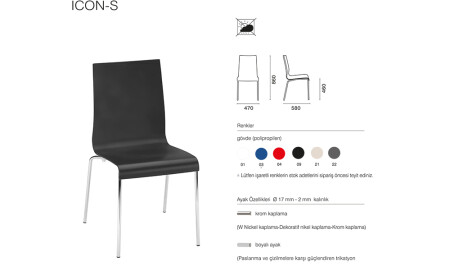 Icon-S Soft Chair 2 Stück - 7