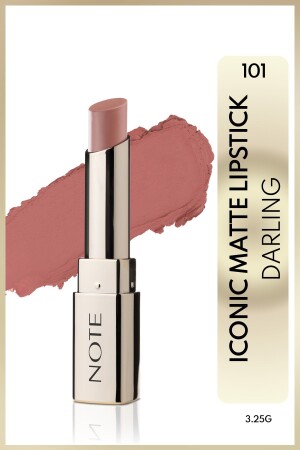 Iconic Matte Lipstick Kalıcı Mat Ruj 101 Darling - Nude - 2