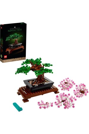® ICONS Bonsai Ağacı 10281 - Yetişkinler İçin Koleksiyonluk Dekoratif Yapım Seti (878 Parça) RS-L-10281 - LEGO