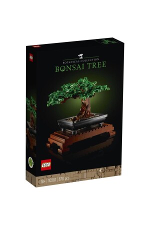 ® ICONS Bonsai Ağacı 10281 - Yetişkinler İçin Koleksiyonluk Dekoratif Yapım Seti (878 Parça) RS-L-10281 - 2