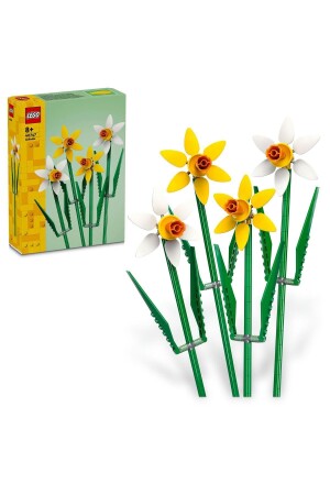 ® Icons Narcissus Flower Construction Set 40747 – Bauset für Kinder ab 8 Jahren (216 Teile) - 1