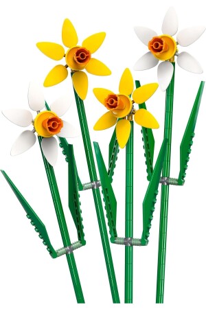 ® Icons Narcissus Flower Construction Set 40747 – Bauset für Kinder ab 8 Jahren (216 Teile) - 3