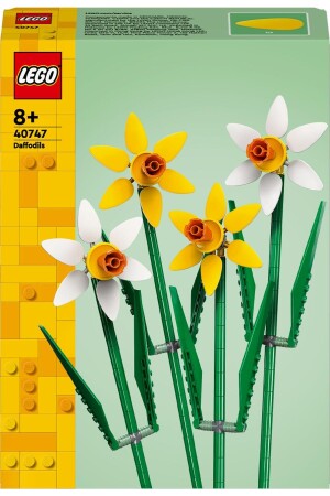 ® Icons Narcissus Flower Construction Set 40747 – Bauset für Kinder ab 8 Jahren (216 Teile) - 5