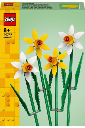 ® Icons Nergis Çiçek Yapım Seti 40747 - 8 Yaş ve Üzeri İçin Yapım Seti (216 Parça) - 4