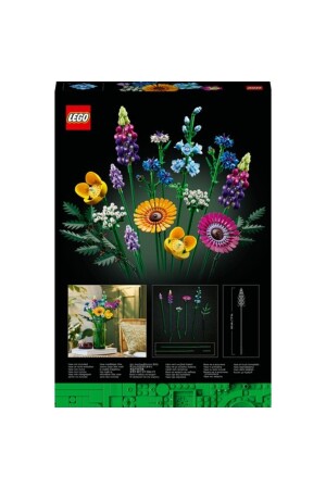 ® ICONS Wildflowers Bouquet 10313 – Sammelbauset für Erwachsene (939 Teile) - 6