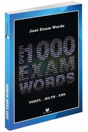 كلمات الامتحان فقط - Ielts - Yds - Toefl - Kpds - التحضير لامتحانات اللغة الإنجليزية - 128 صفحة. - Mk Publications