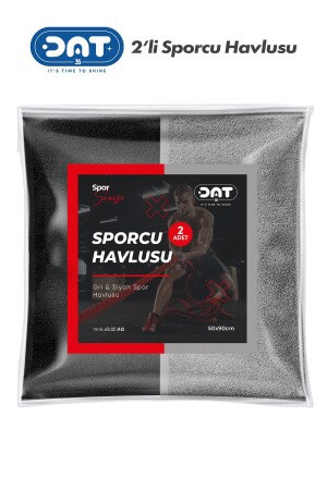 Ikili 50x90 Cm Sporcu Havlusu: Gym Fitness Plates Boks Tenis Için Şıklığı Ve Performansı Bir Arada SPORCU-HAVLUSU-001 - 1