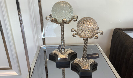 İkili Cam Küre Obje - 20335 - Cadde Yıldız