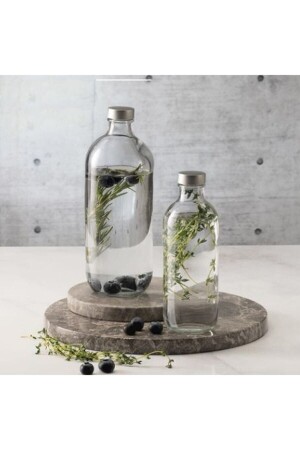 Ikonische Glaswasserflasche 1 L CS0003 - Paşabahçe