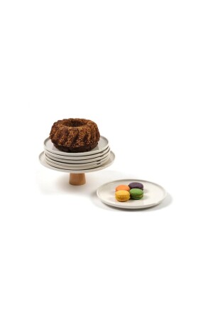 Ikram World Chef Taste Of Cake-Set mit Holzbeinen, 7-teilig, CTOAY07PT0014 - 1