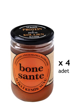 Ilıklı Kemık Suyu X 4adet 660ml - Bone Sante