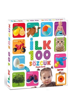 Ilk 100 Sözcük Konuşmaya Yardımcı Set, Zeka Geliştirme Oyunu, Kelimeleri Öğreniyorum İLK-100 - 1