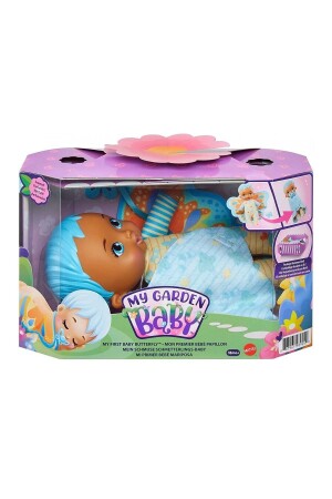 İlk Kelebek Bebeğim Mavi Saçlı Bebek 23 Cm Hbh38 - My Garden Baby - 5