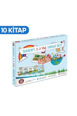 Ilkadım 2-3 Jahre alte Aufmerksamkeitsset-Kinderakademie - 4