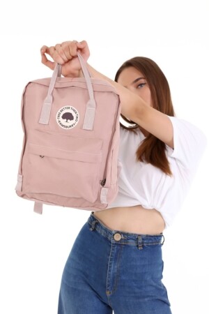 Imperteks rosa Stoffrucksack R101 - 2