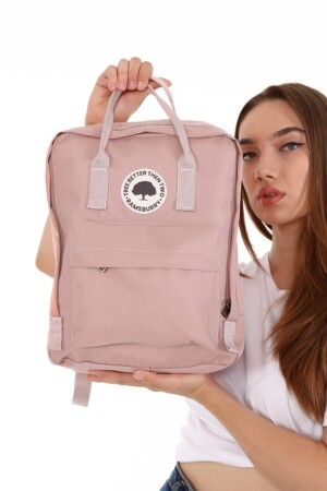 Imperteks rosa Stoffrucksack R101 - 4