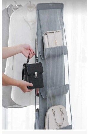 In-Closet Bag Schuh-Organizer mit Tasche - 3