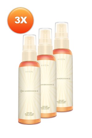 Incandessence Damen-Körperspray 100 ml. Dreier-Set - 2