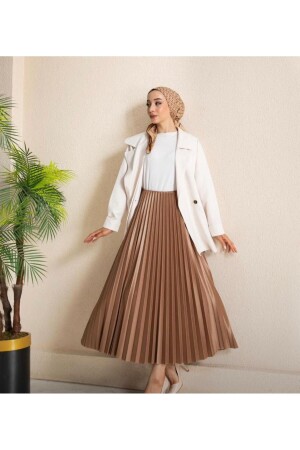 Ince Piliseli Kadın Etek - Dmn Giyim Aksesuar