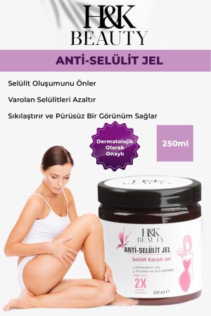 Inceltici Sıkılaştırıcı Selülit Ve Çatlak Karşıtı Bölgesel Inceltici Için Soğuk Jel 250 Ml - 3