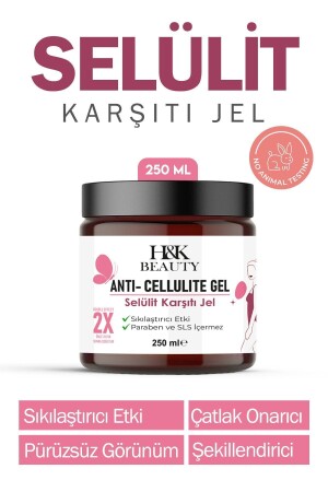 Inceltici Sıkılaştırıcı Selülit Ve Çatlak Karşıtı Bölgesel Inceltici Için Soğuk Jel 250 Ml - 6