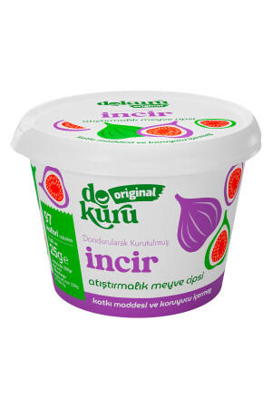 İncir Kuru Meyve Cipsi - Dondurularak Kurutulmuş Freeze Dried Çıtır İncir - dokuru