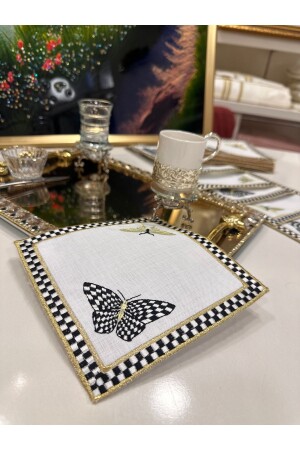 İncisecrethome Çay- Kahve Ve Kokteyl Sunumluk 1 Adet - Incisecrethome