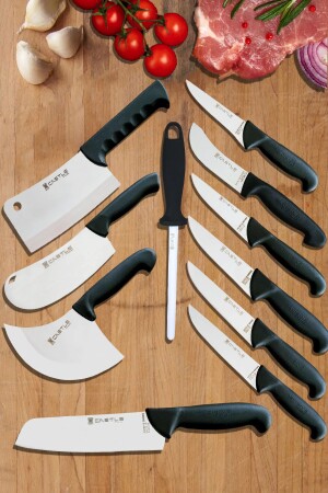 Incisive Series 7-teiliges Küchenmesser-Set, Fleisch, Brot, Gemüse, Obst, Messer CS38 - 2