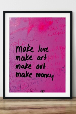 Indie Poster - Yatak Odası- Oturma Odası Ve Duvar Dekoru Tablo - Çerçevesiz - Postifull