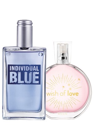 Individual Blue Erkek Parfüm Ve Wish Of Love Kadın Parfüm Paketi MPACK2025 - 1
