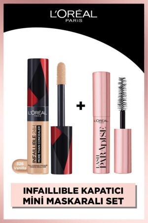 Infaillible 24h All-Face Concealer – 326 Vanilla & Mini Paradise Mascara 4. 7 ml Make-up - 2