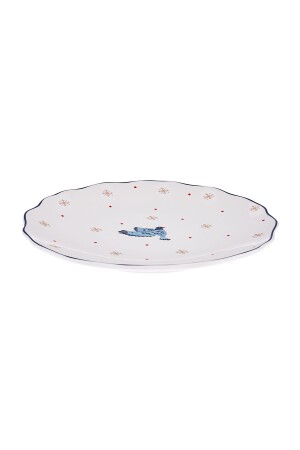 Infancy Bird New Year Yılbaşı New Bone 2'li Pasta Tabağı 20.5 Cm - 4