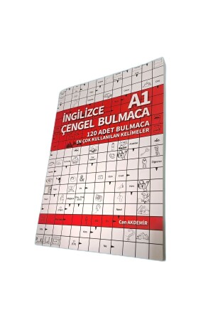 Ingilizce Çengel Bulmaca - Ingilizce Kelime Öğreten Bulmaca Kitabı - 1