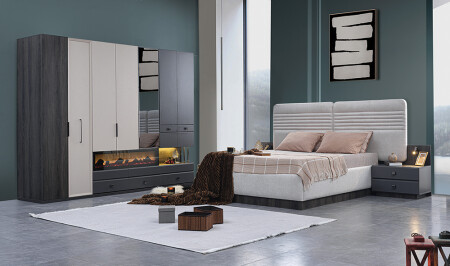 İnka Bazalı Yatak Odası - Cadde Yıldız