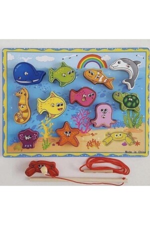 لعبة صيد المغناطيسات من الخشب - Inkwell